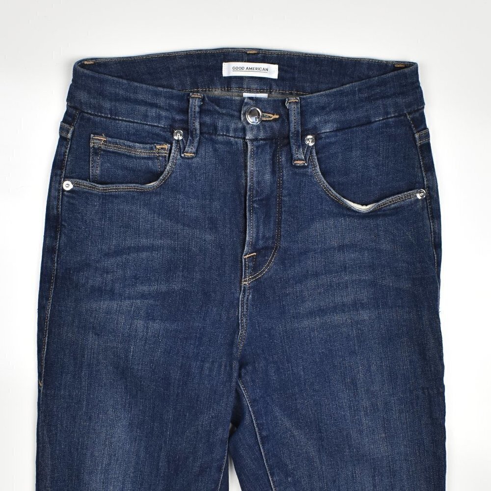 Good American Good Legs Crop Jeans 2/26 - Picture 4 of 8